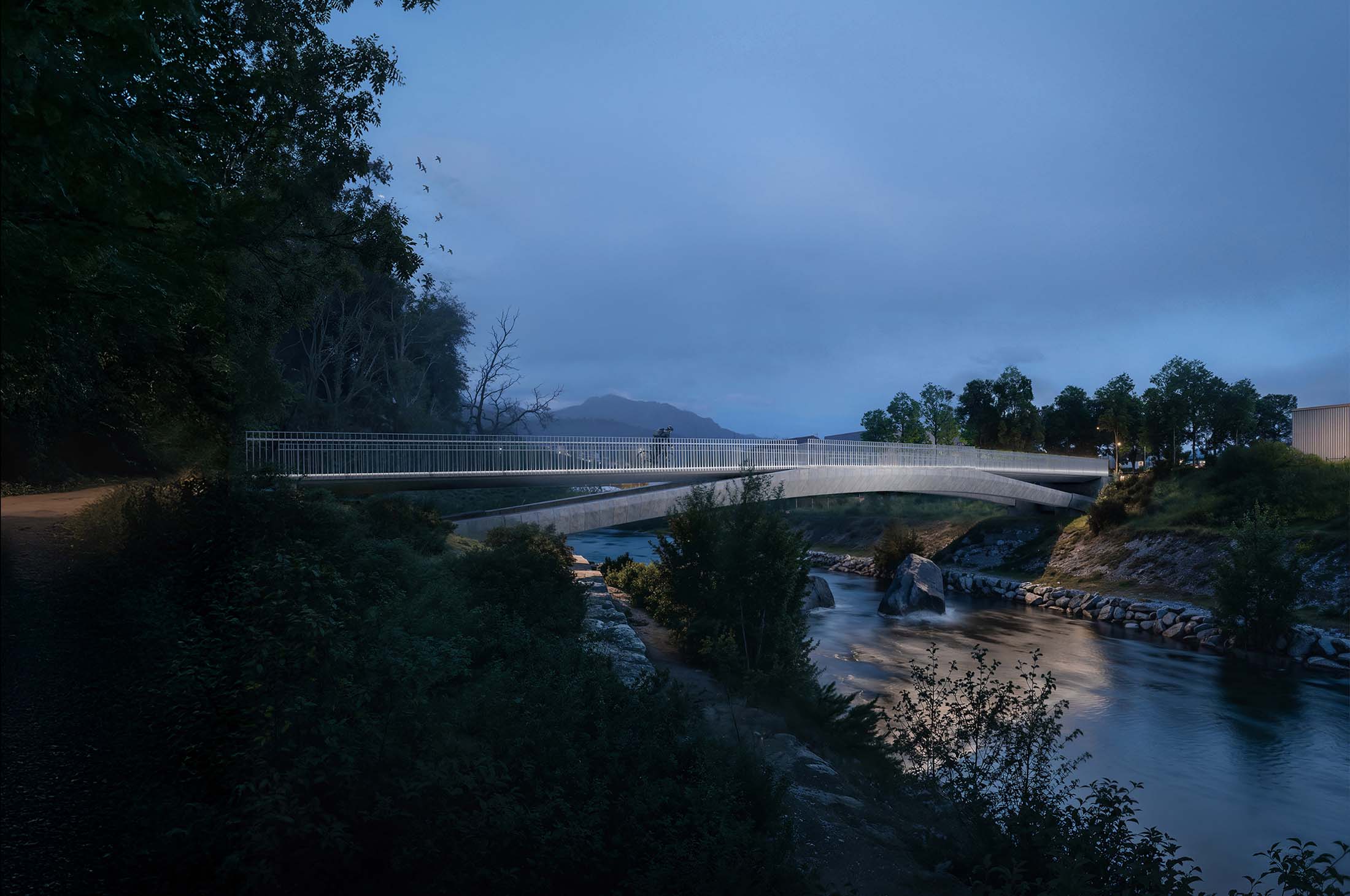 MARC MIMRAM ARCHITECTURE & ASSOCIES - PASSERELLE CORTE 