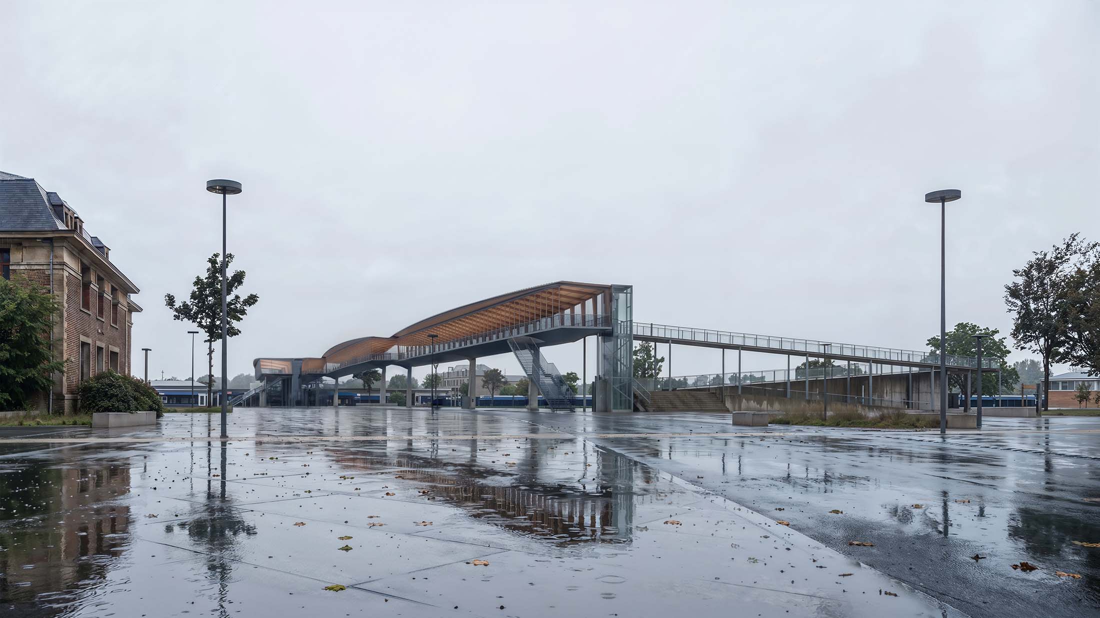 MARC MIMRAM ARCHITECTURE & ASSOCIES - PASSERELLE CREIL