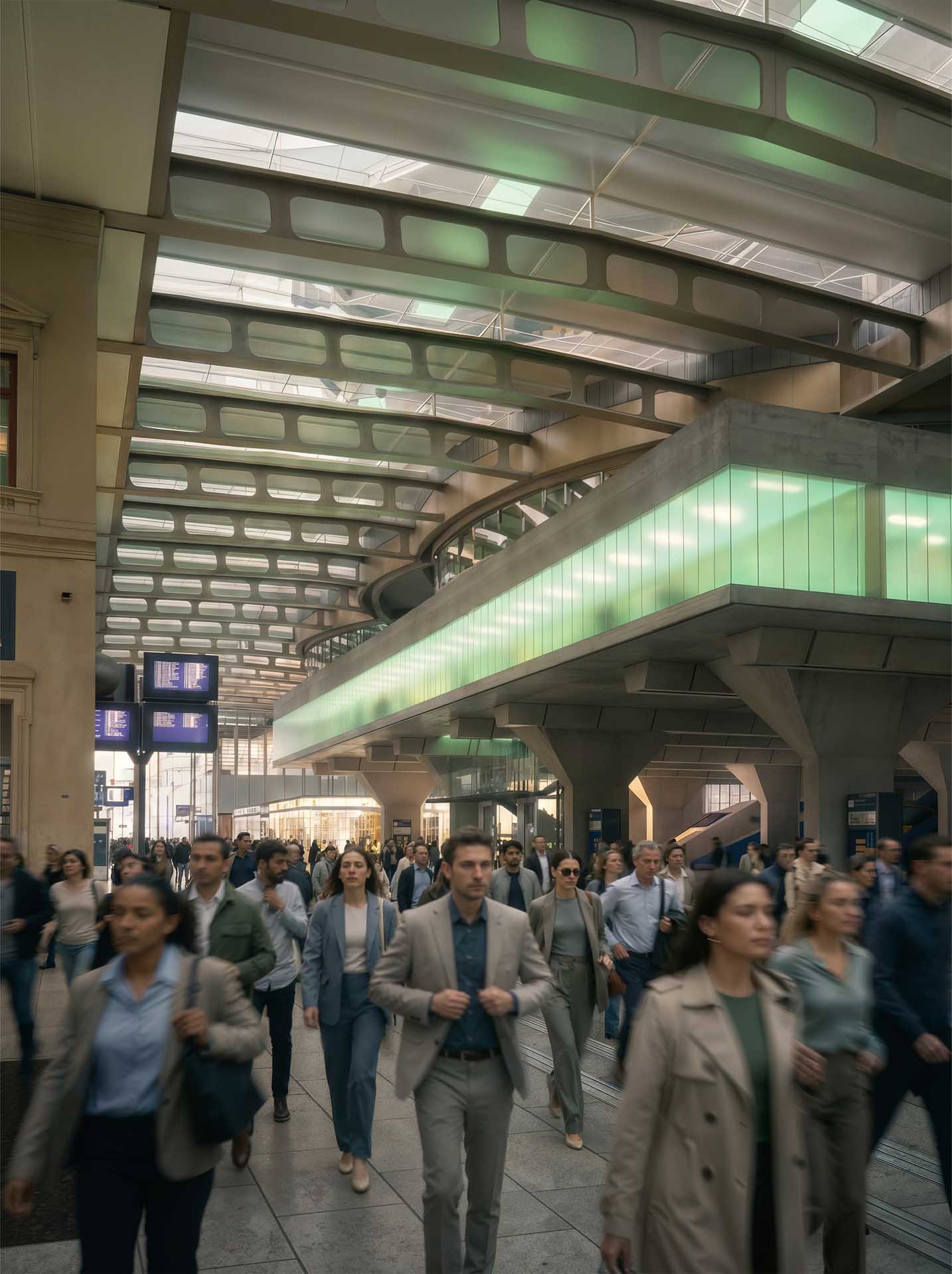SILVIO D'ASCIA ARCHITECTURE - ExDR - Gare de Marseille Saint Charles